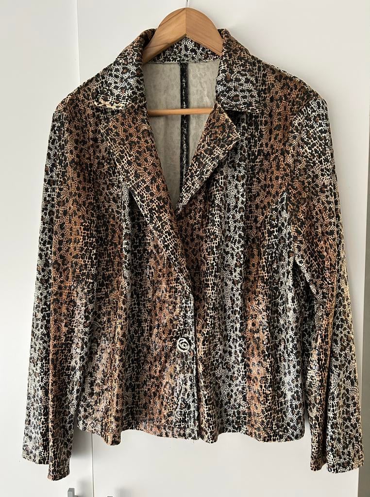 Dames colbert maat M, Ophalen of Verzenden, Zo goed als nieuw, Zwart