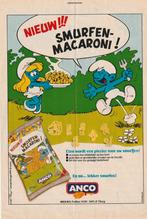 Retro reclame 1986 Anco Tilburg Smurfen macaroni, Verzamelen, Verzenden, Overige typen