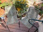 Tuinstoelen groen jysk, Ophalen of Verzenden, Gebruikt, Kunststof