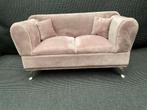 Nieuwe zgan oudroze sofa of bank beautycase sieradendoos, Ophalen, Softcase, Nieuw, Met spiegeltje(s)