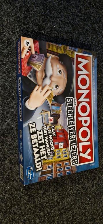 Monopoly Slechte Verliezers - Bordspel beschikbaar voor biedingen
