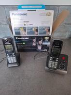 Huistelefoon Panasonic KX-TG6722 met antw. app en 2e handset, Telecommunicatie, Vaste telefoons | Handsets en Draadloos, Ophalen of Verzenden