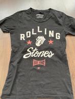 Rolling Stones shirt, Gedragen, Maat 34 (XS) of kleiner, Ophalen of Verzenden, Zwart