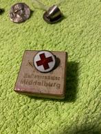 Rode Kruis emaille Speldje, Antiek en Kunst, Ophalen of Verzenden