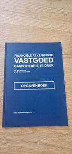 Financiële Rekenkunde Vastgoed: basistheorie opgavenboek, Boeken, Ophalen of Verzenden, Zo goed als nieuw, Rob Veenhoven; Sander de Groot