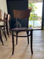 6 Originele Thonet Stoelen - Klassiek Design, Huis en Inrichting, Stoelen, Ophalen, Gebruikt, Bruin, Art nouveau