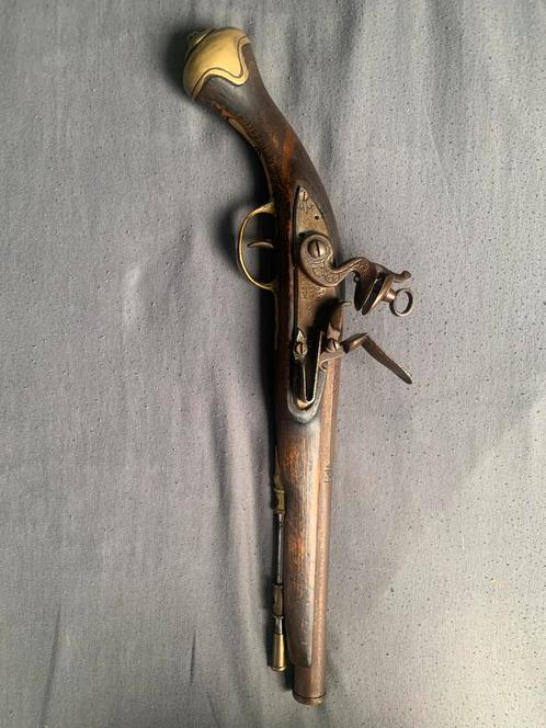 Vrijgesteld flintlock pistool, Verzamelen, Militaria | Algemeen, Overige soorten, Overige typen, Engeland, Ophalen of Verzenden