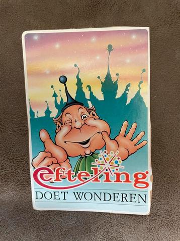 Efteling Parkeer Sticker - Doet Wonderen! beschikbaar voor biedingen