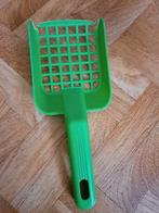 kattenbak schep groen voor poep en plas eruit halen, Ophalen of Verzenden, Gebruikt