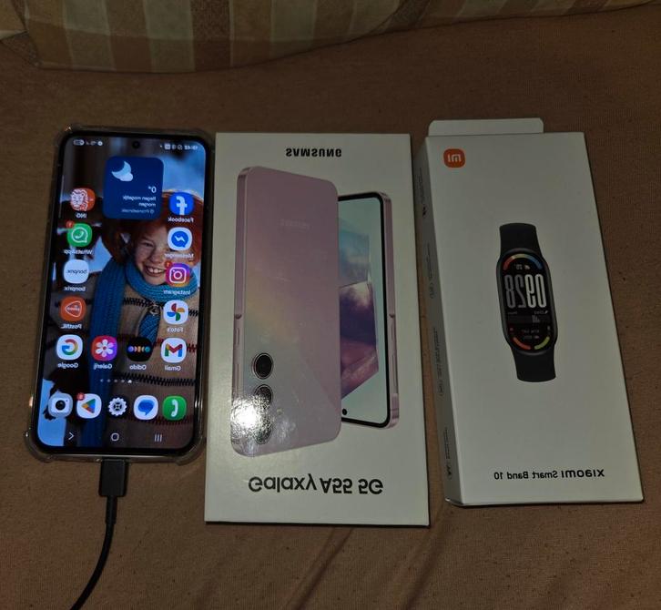 Samsung Galaxy A55 5G - ZGAN  NIET MINDER, Telecommunicatie, Mobiele telefoons | Samsung, Zo goed als nieuw, Galaxy A, 256 GB