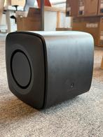 KEF KC62 Subwoofer (Zwart, Open Doos), Overige merken, Subwoofer, Ophalen of Verzenden, Zo goed als nieuw