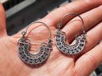 Vanoli - 925 zilveren ethnische creolen oorbellen, Sieraden, Tassen en Uiterlijk, Oorbellen, Hangers, Vanoli, Verzenden, Amsterdam