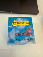 2x 123inkt LC-129XLBK zwart Inktcartridge - Nieuw, Computers en Software, Printerbenodigdheden, Ophalen of Verzenden, Nieuw, Cartridge