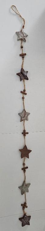 Houten sterrenslinger (2 stuks), Ophalen, Zo goed als nieuw