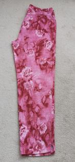 Rosner women (donker) roze rozen broek, maat 46, Kleding | Dames, Broeken en Pantalons, Ophalen, Maat 46/48 (XL) of groter, Zo goed als nieuw