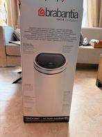 Brabantia prullenbak 30 liter., Huis en Inrichting, Woonaccessoires | Prullenbakken, Ophalen, Zo goed als nieuw, Rvs, 50 tot 75 cm