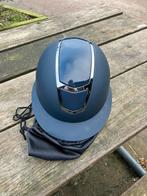 Cap paardrijden blauw z.g.a.n., Dieren en Toebehoren, Paardrijkleding, Ophalen of Verzenden, Zo goed als nieuw, Dressuur, Cap