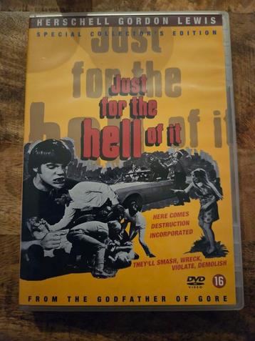 Just for the Hell of it Dvd Herschell Gordon Lewis Cult 