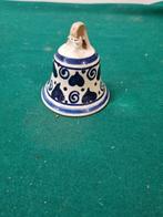 Bel aardewerk icorond gebakken vintage, Ophalen of Verzenden