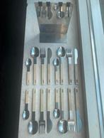 Abert Italy nicrosil 18/12 vintage postmodern bestek 70s, Verzenden