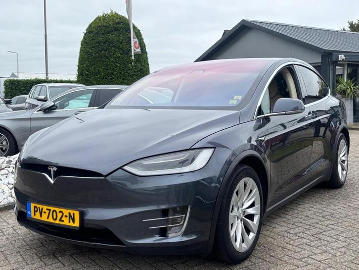 Tesla  Model X 100D 6 Persoons 2017 Marge Trekhaak, Auto's, Tesla, Bedrijf, Model X, ABS, Achteruitrijcamera, Airbags, Airconditioning