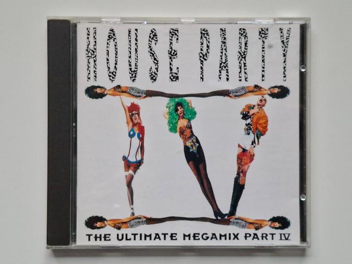 Turn Up The Bass House Party IV Megamix 1991 Arcade House, Cd's en Dvd's, Cd's | Dance en House, Gebruikt, Techno of Trance, Ophalen of Verzenden