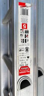 Altrex uitschuifbare trap, Doe-het-zelf en Verbouw, Ladders en Trappen, Ophalen of Verzenden, Zo goed als nieuw, Ladder, 4 meter of meer
