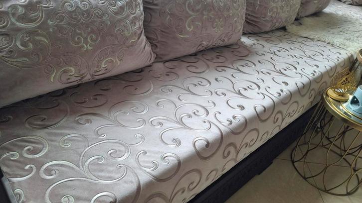 sedari STOF plus kussens, Huis en Inrichting, Banken | Bankstellen, Gebruikt, Stof, Ophalen