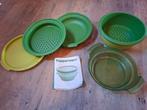 Tupperware MicroGourmet Stoomkoker Set, Huis en Inrichting, Keuken | Tupperware, Ophalen of Verzenden, Gebruikt, Groen, Schaal