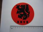 sticker KNVB voetbal bond 1980 kortekaas wassenaar nl, Verzenden
