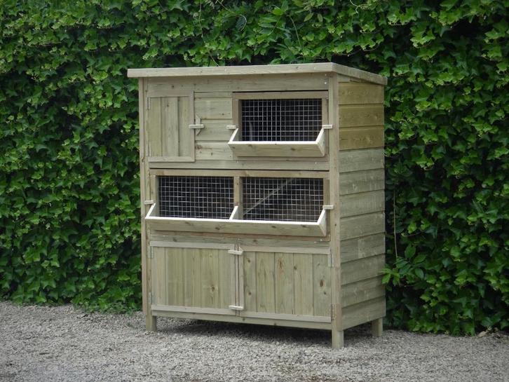 Konijnenhok Weypoort met opslagruimte | Duurzame materialen, Dieren en Toebehoren, Knaagdieren en Konijnen | Hokken en Kooien