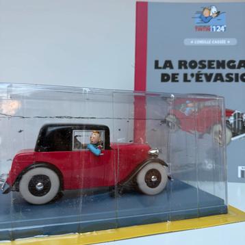Kuifje Moulinsart Auto 1:24 Rosengart de L’evasion beschikbaar voor biedingen