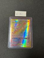 Reshiram & Charizard GX – Tag Team – Full Art, Ophalen of Verzenden, Zo goed als nieuw, Losse kaart