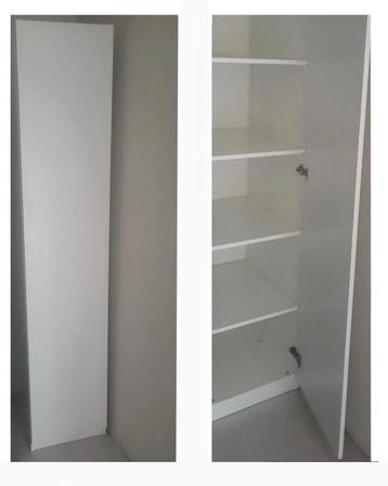 PAX kast kledingkast IKEA wit 50x38x201 met 4 legplanken