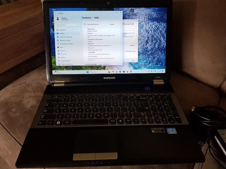 samsung laptop-windows 11-, Computers en Software, Windows Laptops, Zo goed als nieuw, 17 inch of meer, HDD, 2 tot 3 Ghz, 8 GB