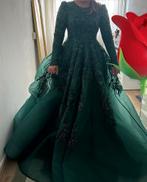 Henna Jurk, Kleding | Dames, Gelegenheidskleding, Maat 38/40 (M), Overige typen, Verzenden, Groen