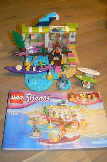 Te koop: Lego Friends 20 stuks Surfshop/dierenambu/Skate etc beschikbaar voor biedingen
