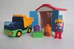 Playmobil 123, Werkman met sorteergarage 70184, Kinderen en Baby's, Complete set, Ophalen of Verzenden, Zo goed als nieuw