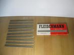 fleischmann piccolo 10 stuks rechte rails 22,2 cm 9100, Hobby en Vrije tijd, Modeltreinen | N-Spoor, Gelijkstroom, Fleischmann