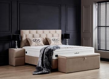 Palermo 2-persoons opbergbed - Beige beschikbaar voor biedingen