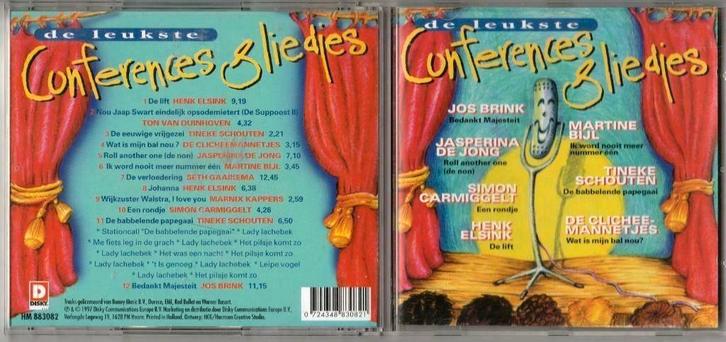 De leukste conferences & liedjes"", Cd's en Dvd's, Cd's | Humor en Cabaret, Zo goed als nieuw, Ophalen of Verzenden