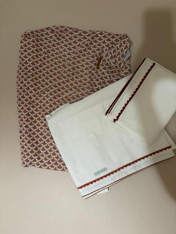 2 ledikant lakens little dutch  pure rust  1 hoeslaken beschikbaar voor biedingen