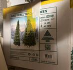Halve kunstkerstboom: Half wall tuscany green 215 cm hoog, Ophalen, Zo goed als nieuw