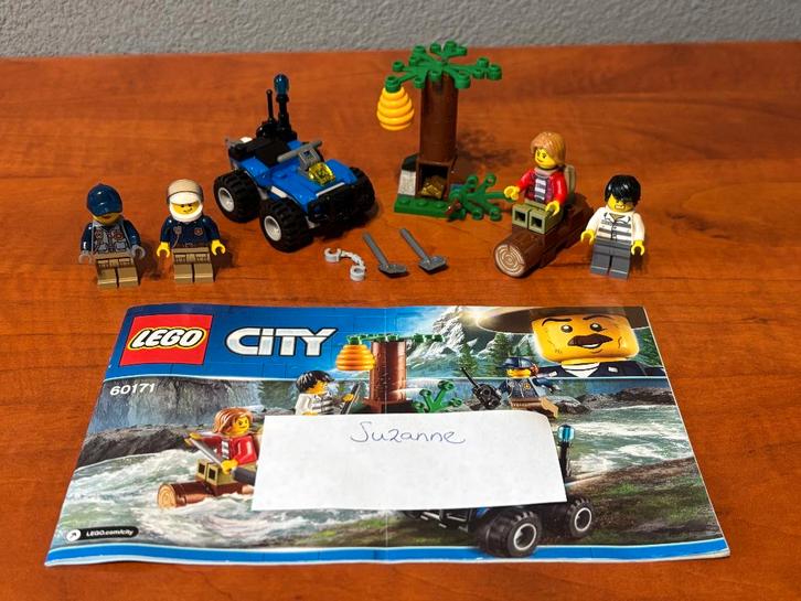 Lego 60171 - City - Police - Mountain Fugitives, Kinderen en Baby's, Speelgoed | Duplo en Lego, Zo goed als nieuw, Lego, Complete set