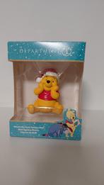 Disney kerst beeld winnie the pooh, Verzamelen, Ophalen of Verzenden, Winnie de Poeh of vrienden, Nieuw, Beeldje of Figuurtje