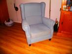 fauteuils, Huis en Inrichting, Fauteuils, Ophalen, Gebruikt, 75 tot 100 cm, Stof
