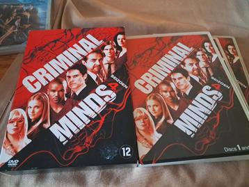 Dvd box Criminal Minds seizoen 4 beschikbaar voor biedingen