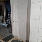 Witte klassieke deur, Doe-het-zelf en Verbouw, Deuren en Horren, 80 tot 100 cm, Gebruikt, Hout, Ophalen