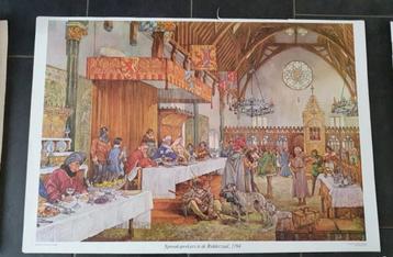 45 vintage schoolplaten schoolplaat Geschiedenis posters  pr beschikbaar voor biedingen