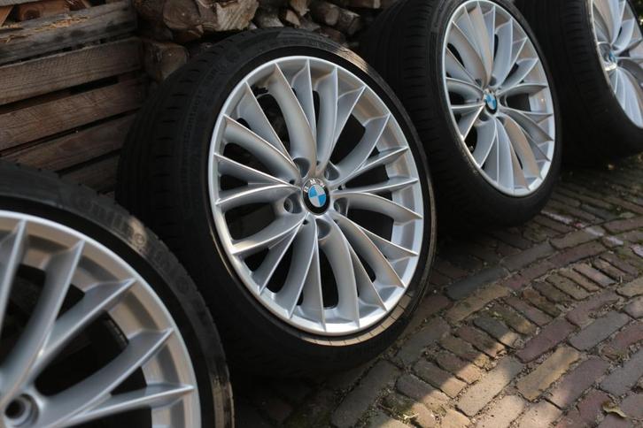 BMW 18 inch style 342 wielen 5x120 - zomerbanden, Auto-onderdelen, Banden en Velgen, Velg(en), Zomerbanden, 18 inch, 225 mm, Personenwagen
